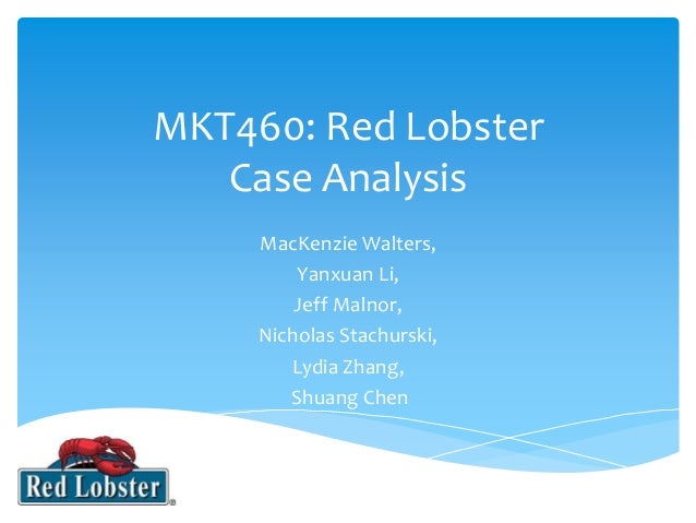 red lobster case recommendations red lobster case study solutions